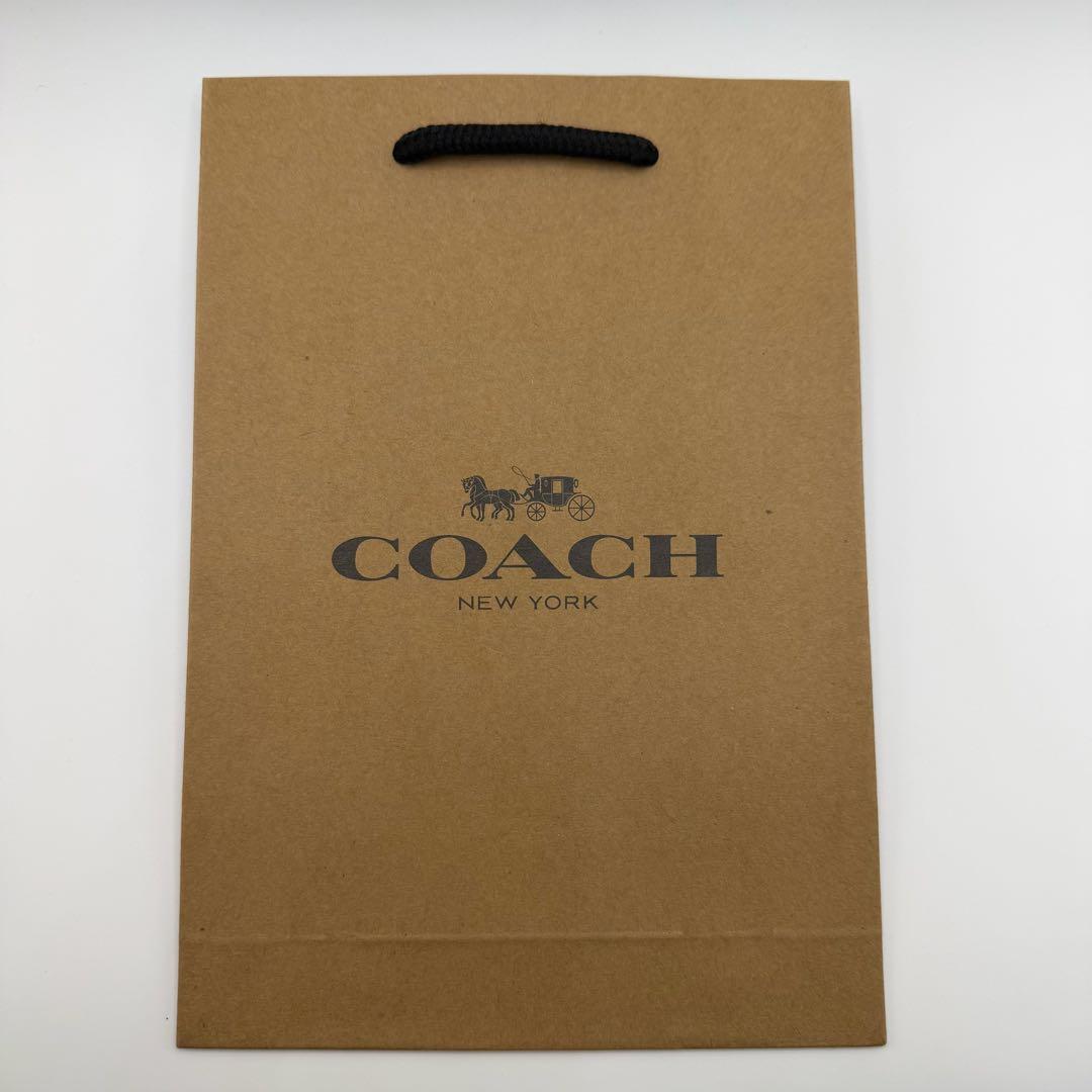 コーチ 二つ折り 財布 ブラウン COACH シグネチャー 【未使用】