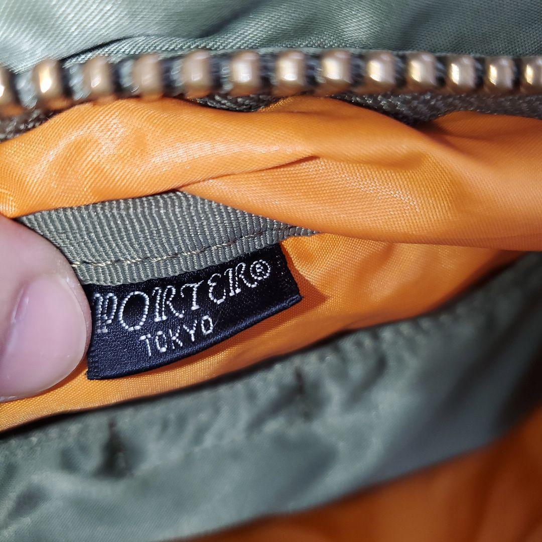⭐良品⭐PORTER TANKER セージグリーン ボディバッグ