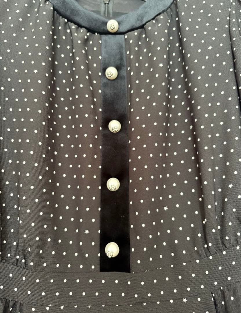 【美品タグ付き】Reneルネ　ポルカドット ワンピース