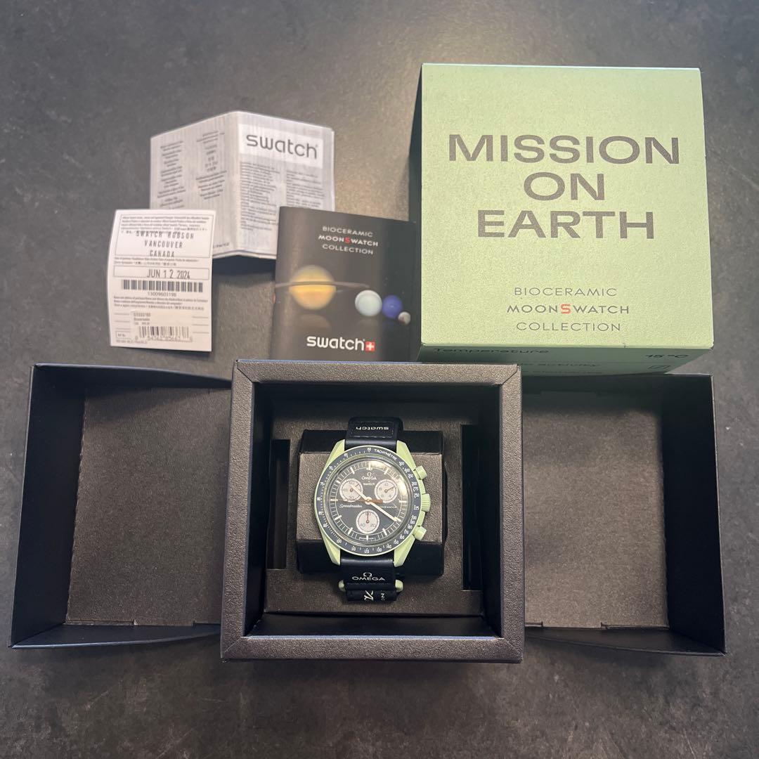 D*O様 Swatch Omega Moonswatch Mission on