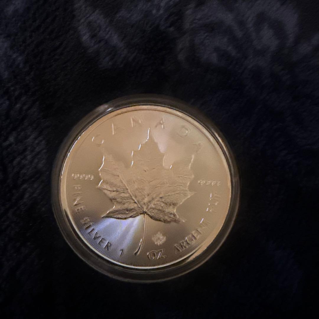 2020年 カナダ 1オンス 銀メープルリーフ