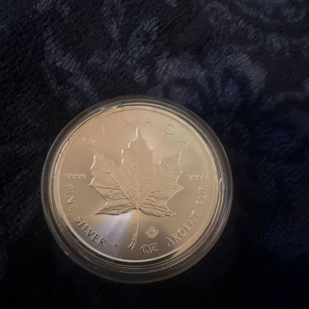 2020年 カナダ 1オンス 銀メープルリーフ
