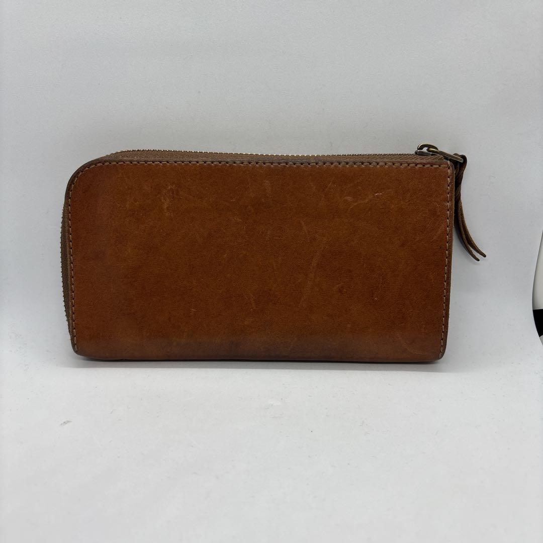 ルバートアンドコー　カードが立つ財布　スミス　栃木レザー　ブラウン