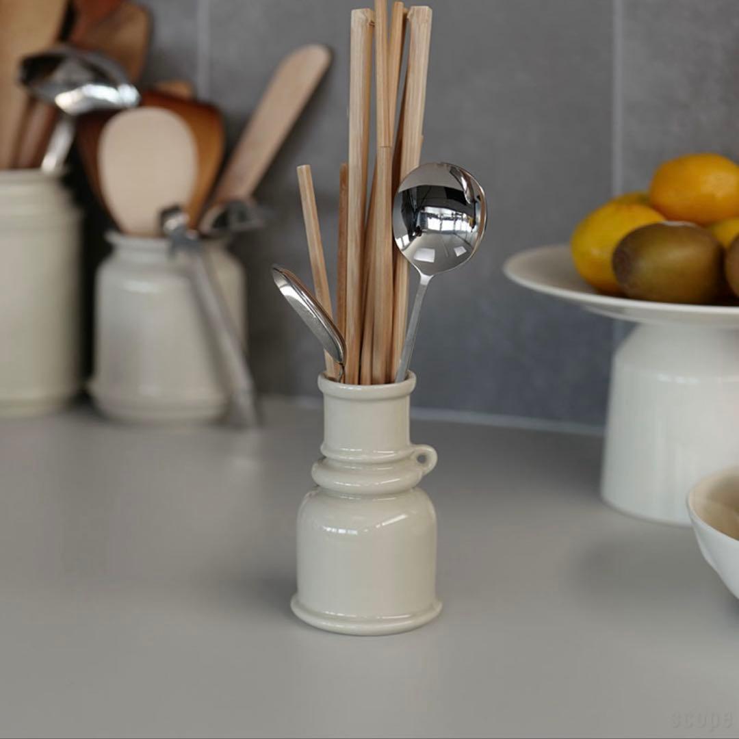 【極美品】北欧ナチュラル♡scopeキッチンツールキャニスター3点セット