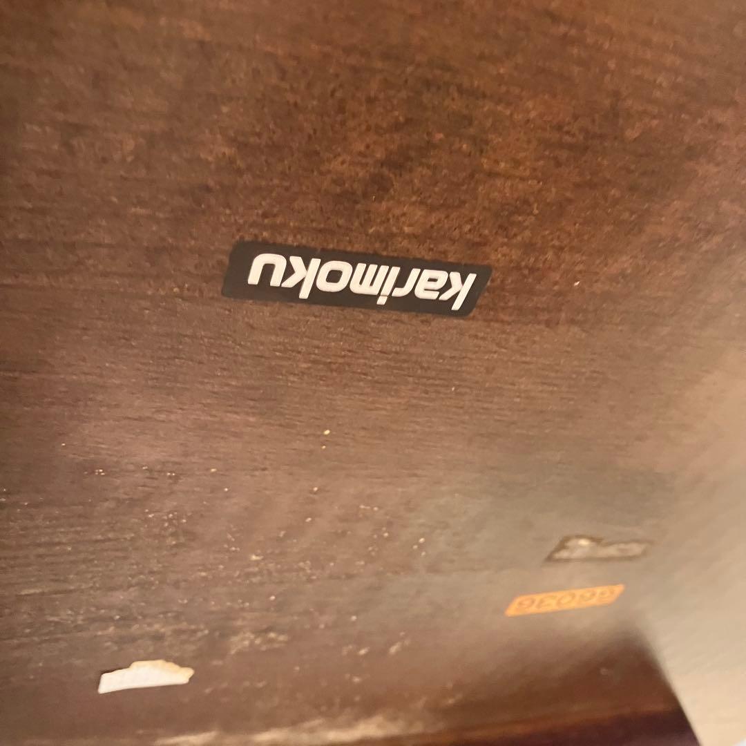 ヴィンテージ カリモク家具 木製 ラウンドテーブル サイドテーブル 円卓 円型