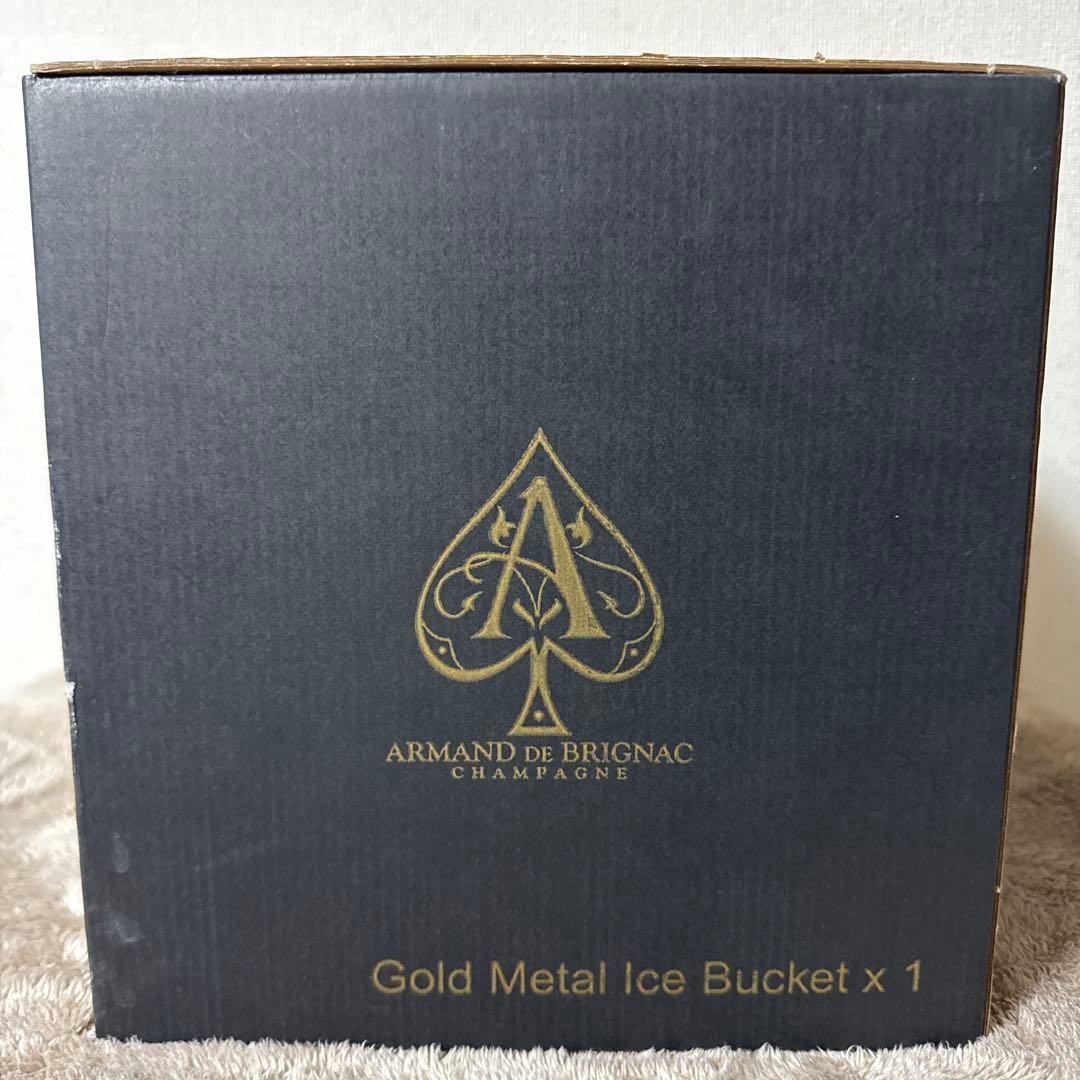 ☆超レア！箱付き☆ アルマンドブリニャック　ゴールドシャンパンクーラー