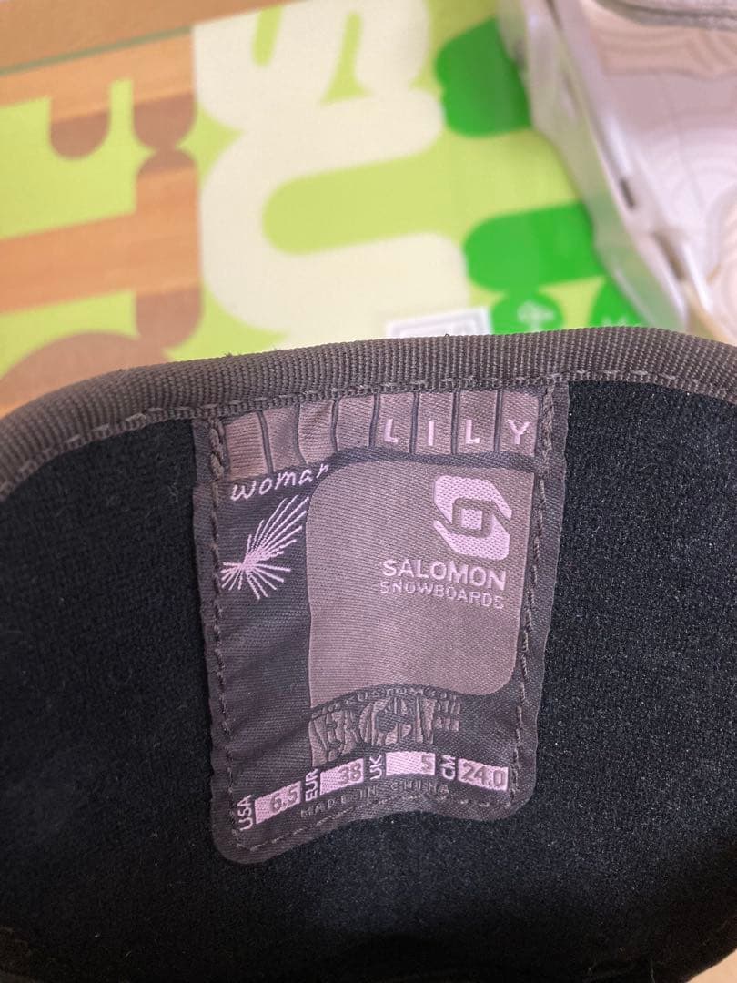 FANATIC スノーボード146cm サロモンビンディングM 24cmブーツ