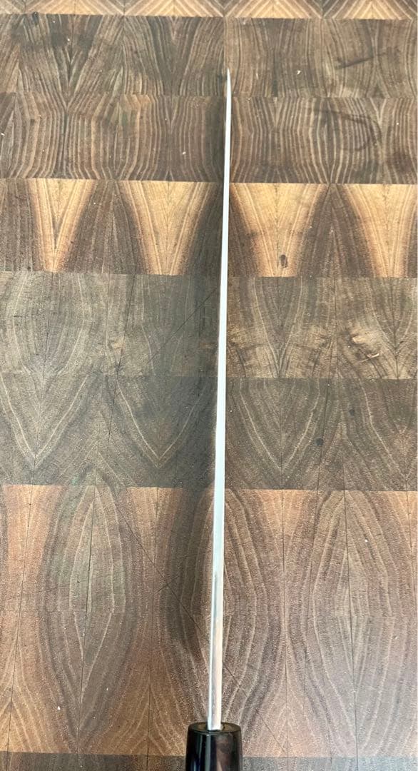 水野鍛錬所　源昭忠　青鋼　柳刃　尺　300mm 包丁　刺身　未使用　和包丁