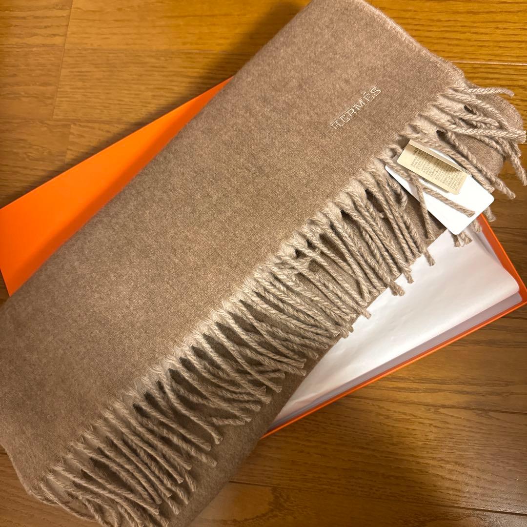 【新品・未使用品】HERMES エルメス　マフラー　40×160