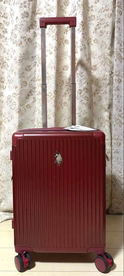 [未使用]U.S POLO ASSN キャリーケース 機内持ち込み可　カバー付