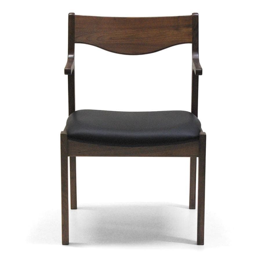 DZ DC MNC　4脚　肘付ダイニングチェア　アームチェア　ブラウン＊ブラック