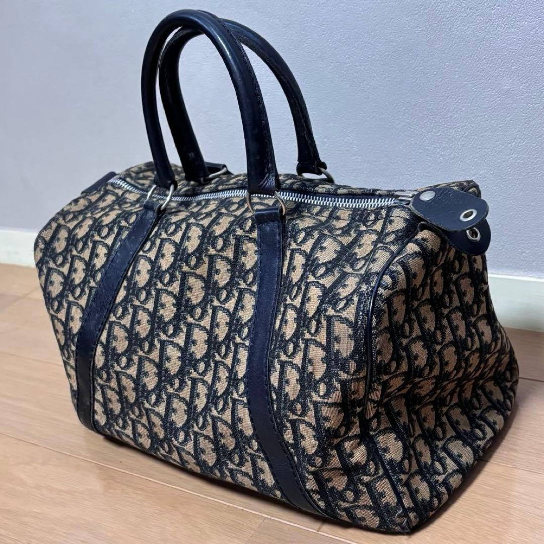 クリスチャンディオール トロッター 総柄　ミニボストンバッグ ハンドバッグ