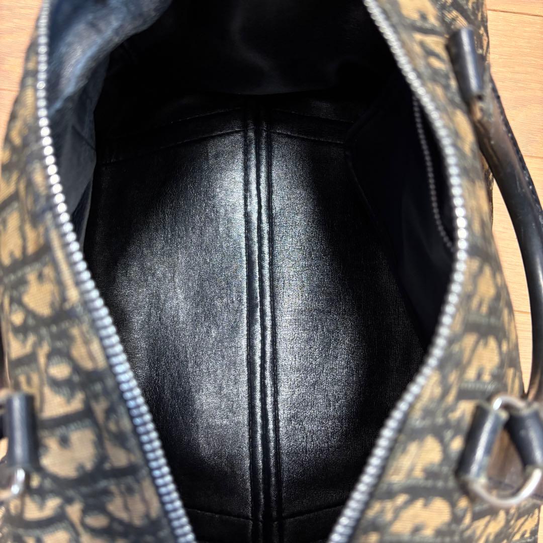 クリスチャンディオール トロッター 総柄　ミニボストンバッグ ハンドバッグ