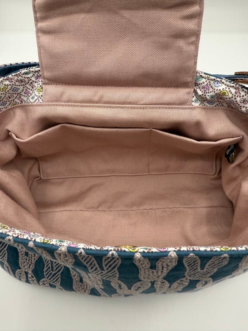 SALE ミナペルホネン ハンドメイドバッグ pomppiaⒷ