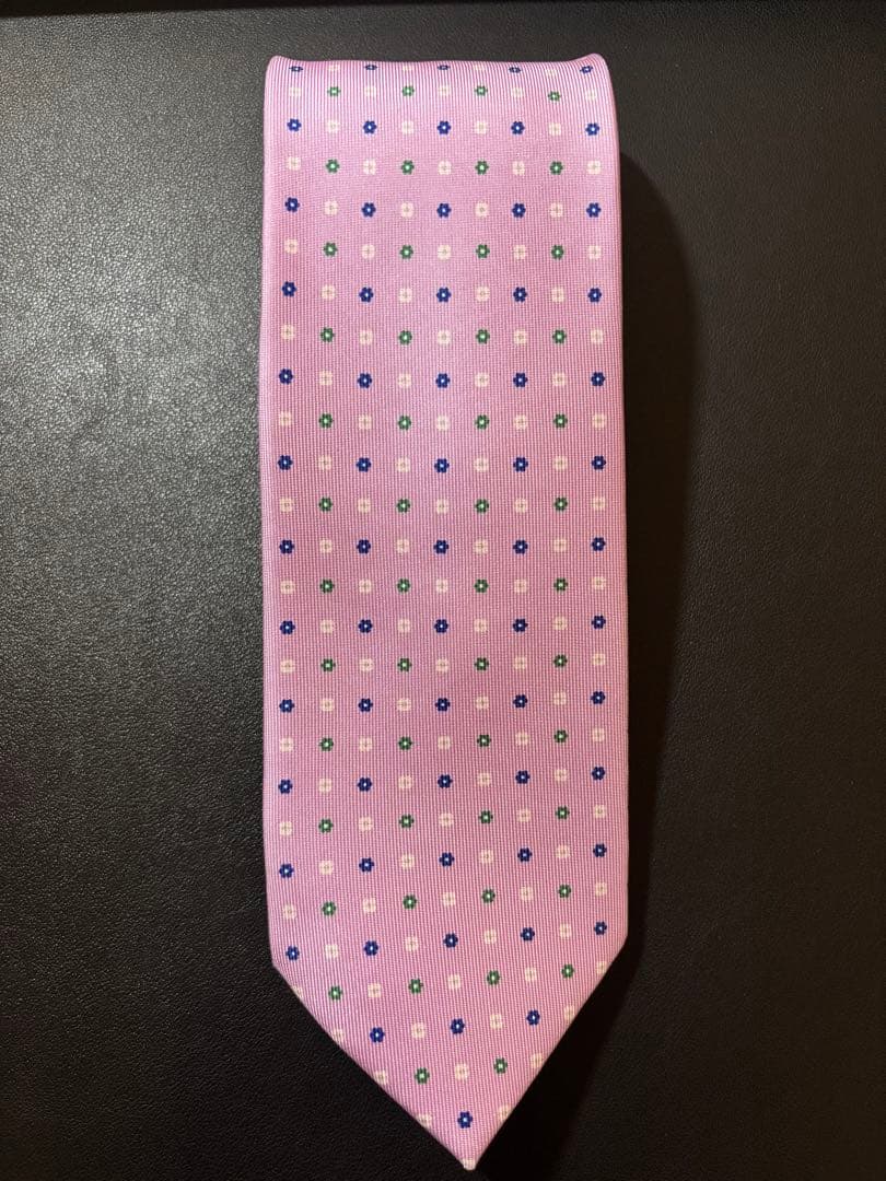 値下げ　マリネッラ　ネクタイ　ピンク