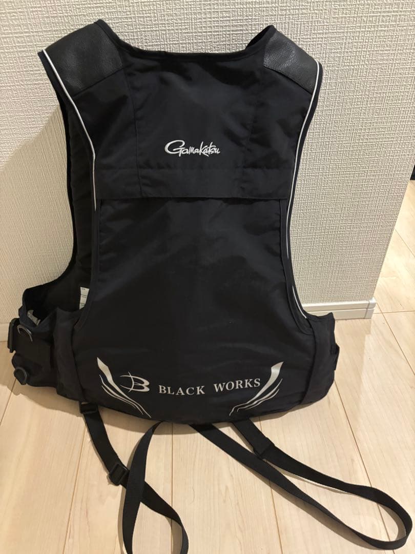 Gamakatsu BLACK WORKS ライフジャケット LL