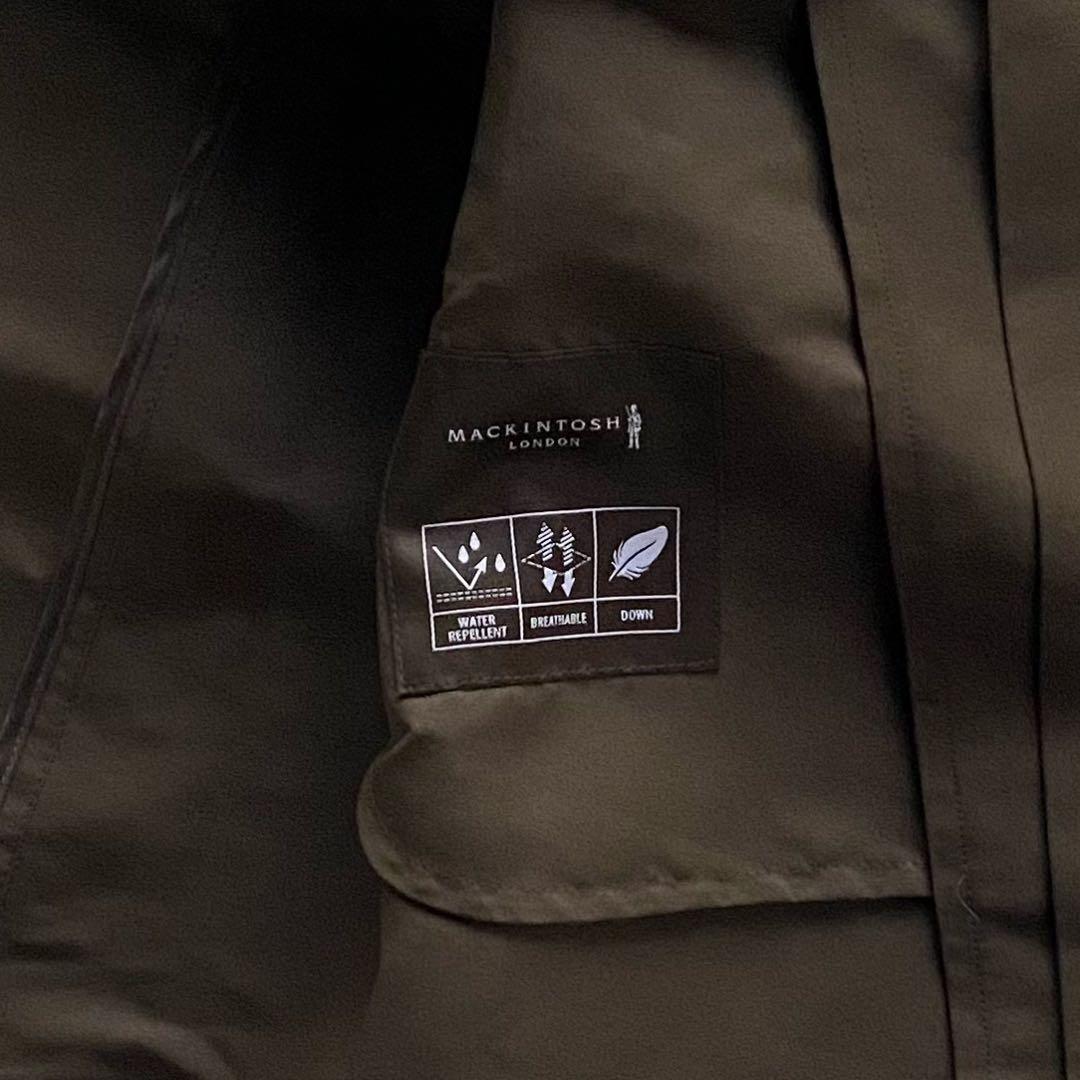 【ダウン/撥水透湿】マッキントッシュロンドン 2WAYコート 38