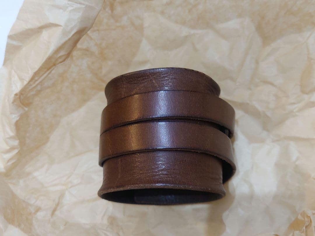 WEEKEND sequel peel&lift レザーブレス BROWN