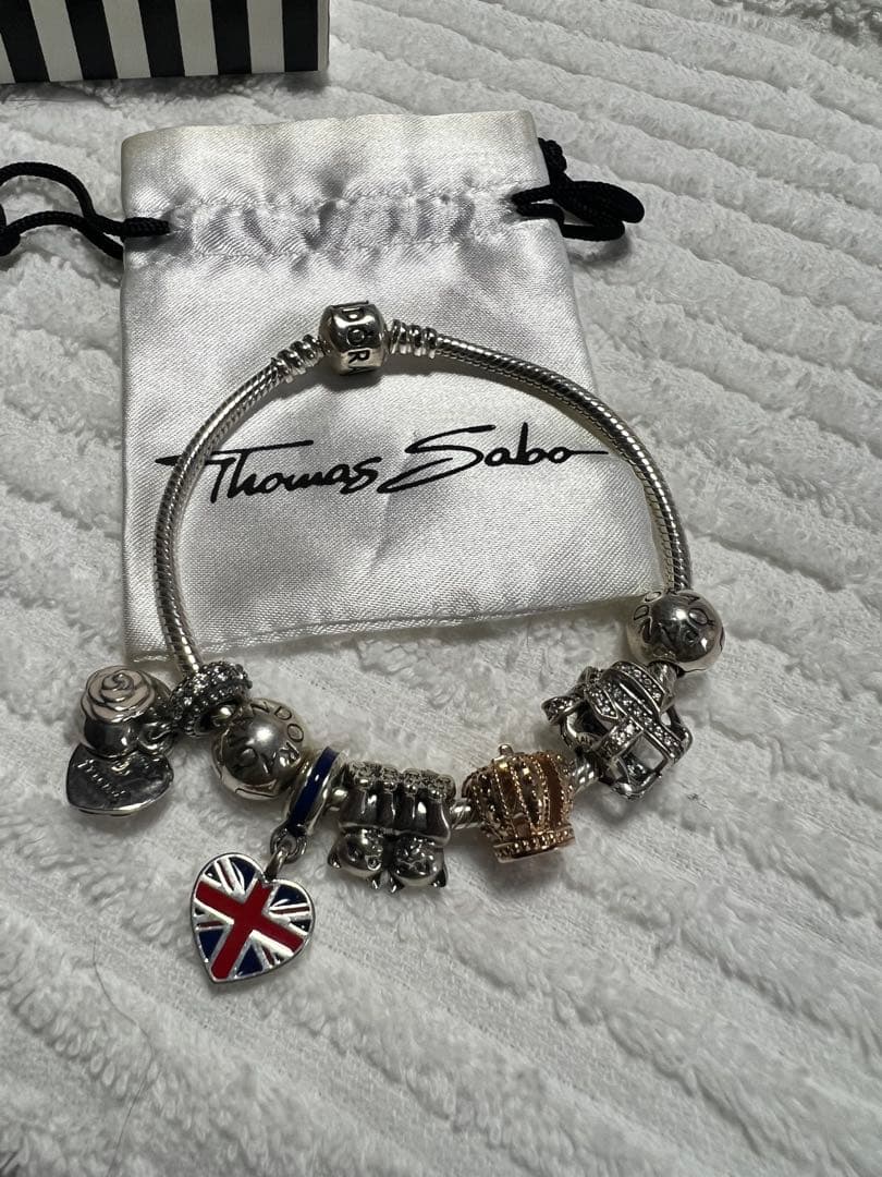 Thomas Sabo チャームブレスレット お得に早い者勝ち