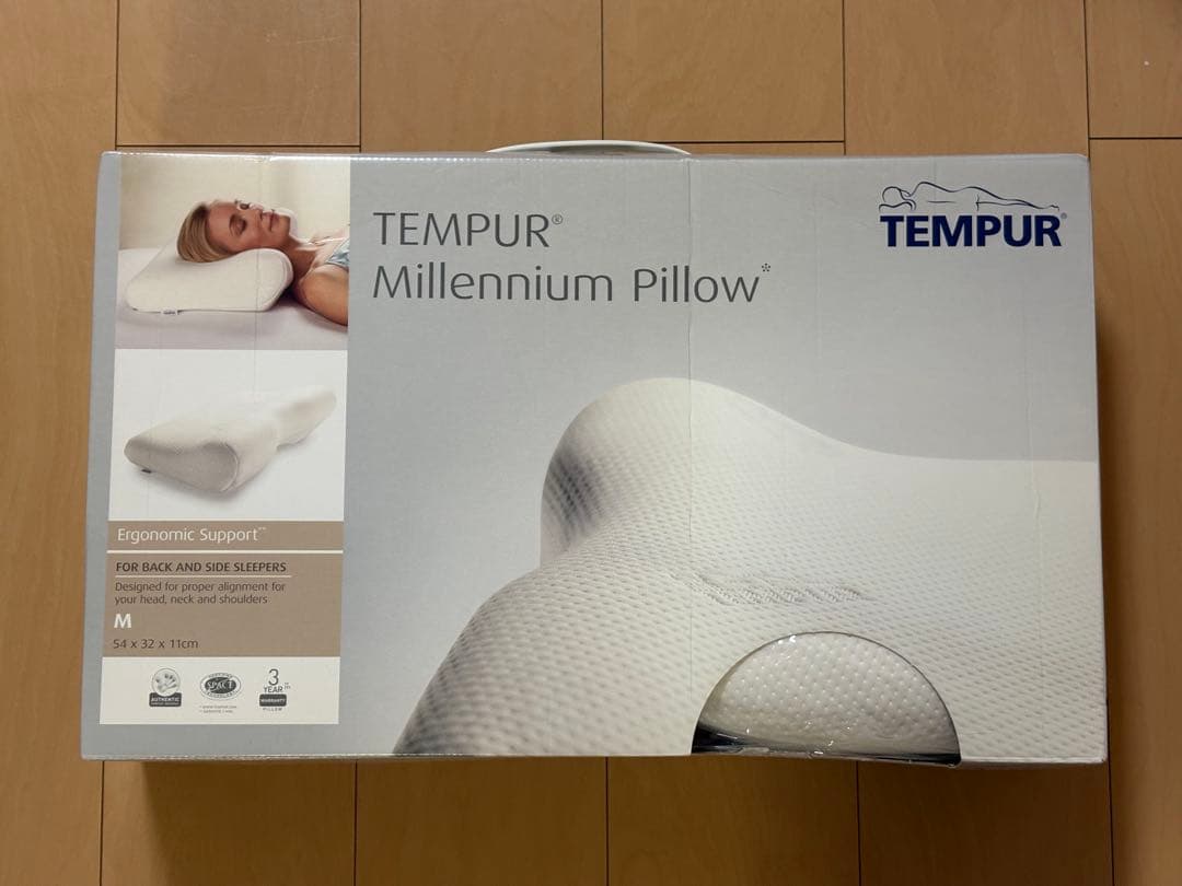 TEMPUR Mサイズ　ミレニアムネックピロー　テンピュール