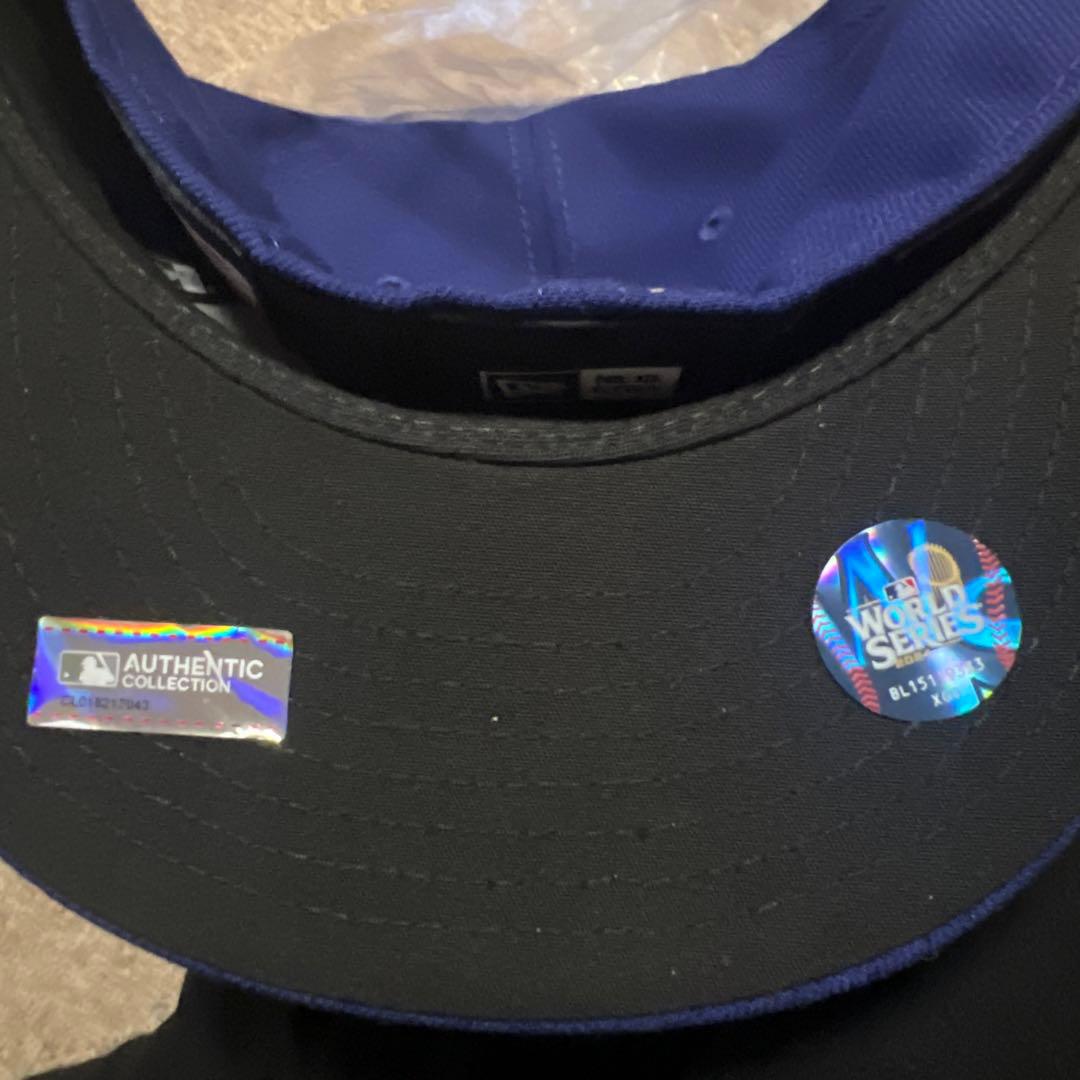 ドジャース ワールドシリーズキャップ&大谷翔平MVP号外/ポストカードセット