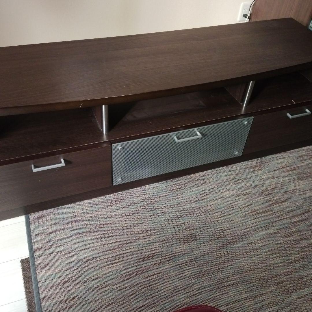 ダークブラウン 木製 テレビ台