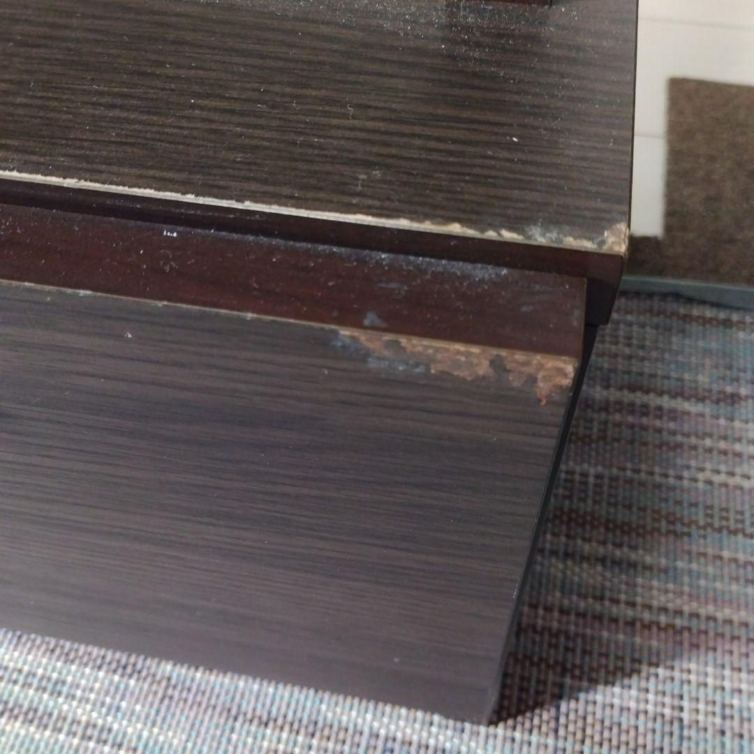 ダークブラウン 木製 テレビ台