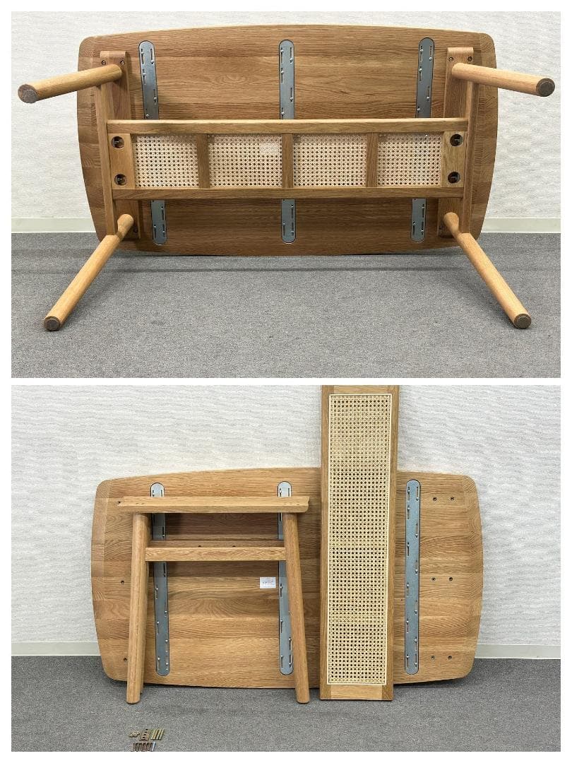 ■unico/ウニコ■SOLK　ダイニングテーブル　W1400　2024年製