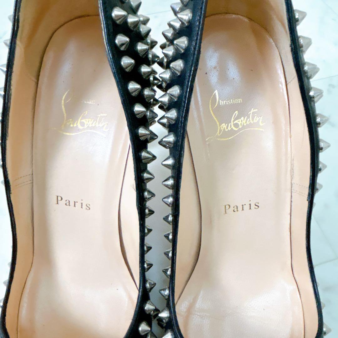 yafu  Christian Louboutin スタッズ ハイヒール