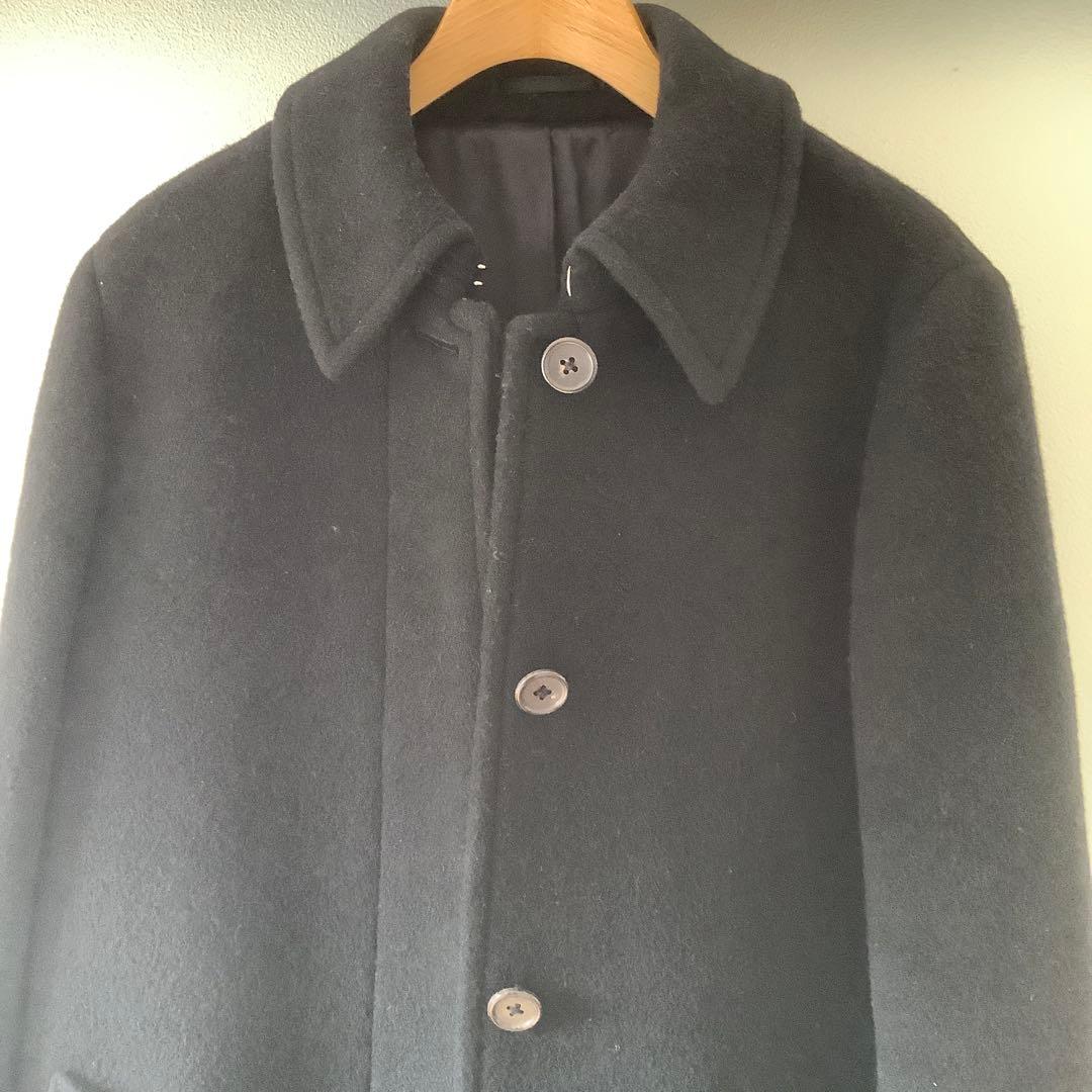 マーガレットハウエル　ウールカシミアメルトンステンカラーコート