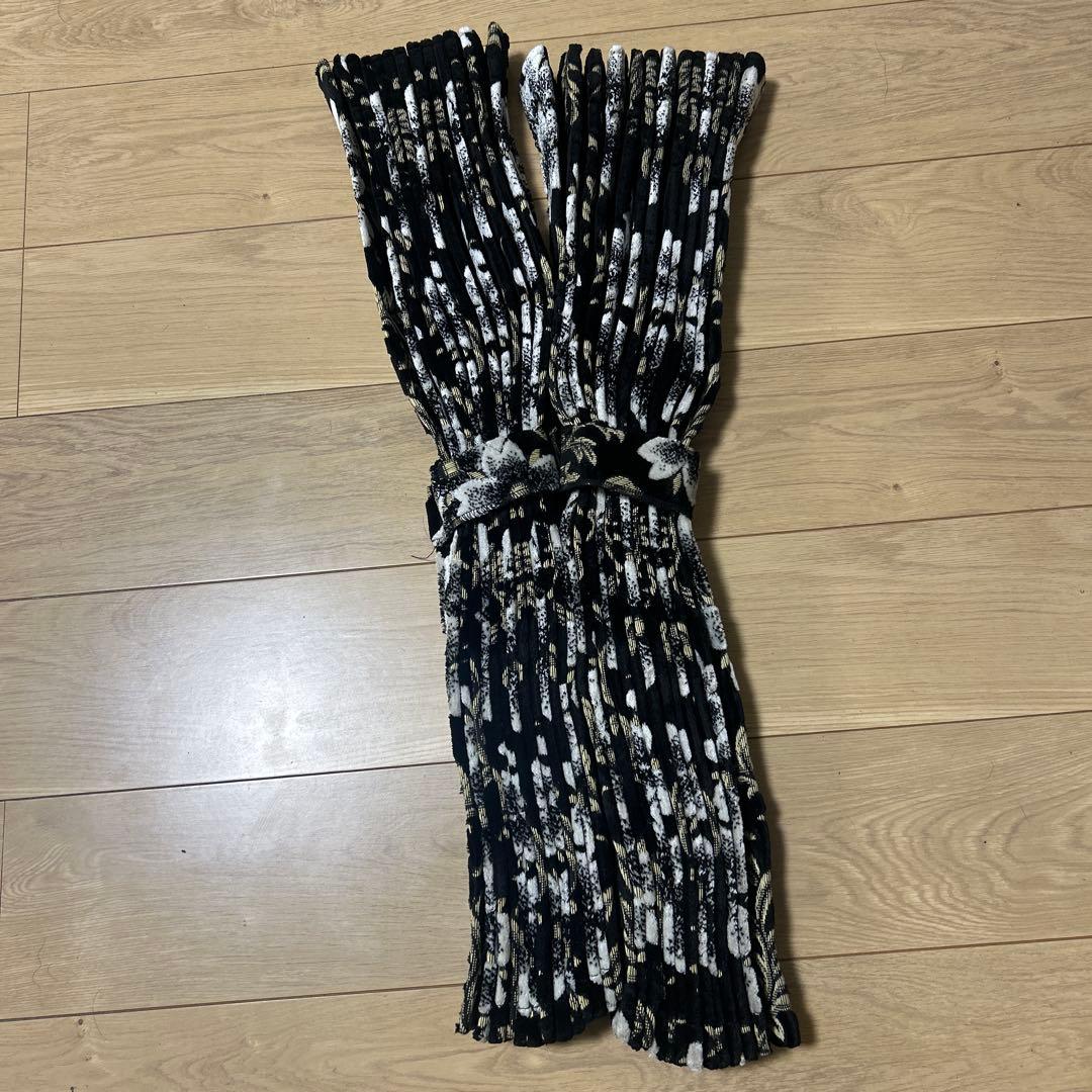 金華山　桜ブラック　サイドカーテン