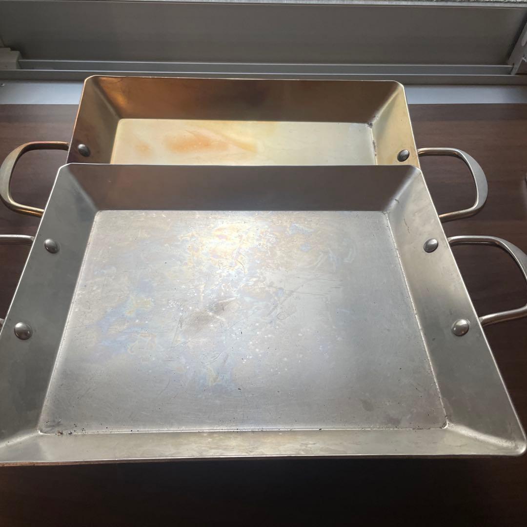 ステンレス製鉄板 2枚セット