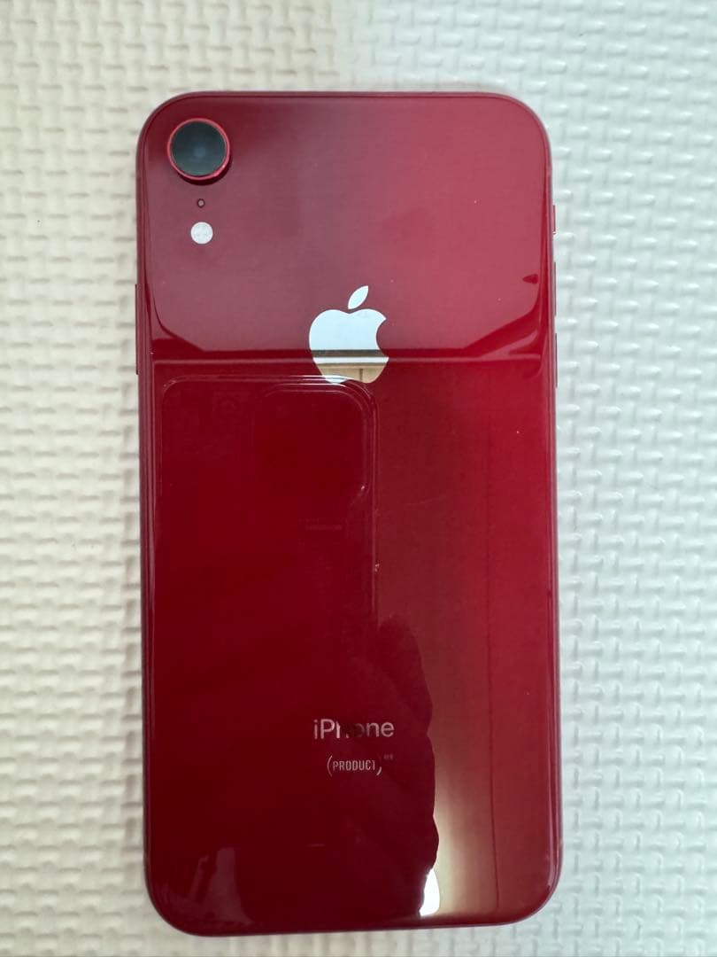 iPhoneXR (PRODUCT)RED 128GB バッテリー100％