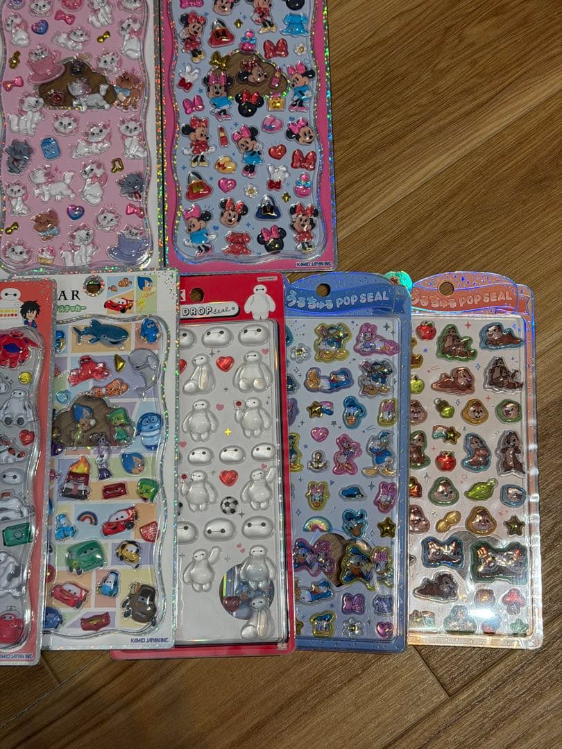 ディズニーボンボンドロップシール うるちゅる プチドロップ