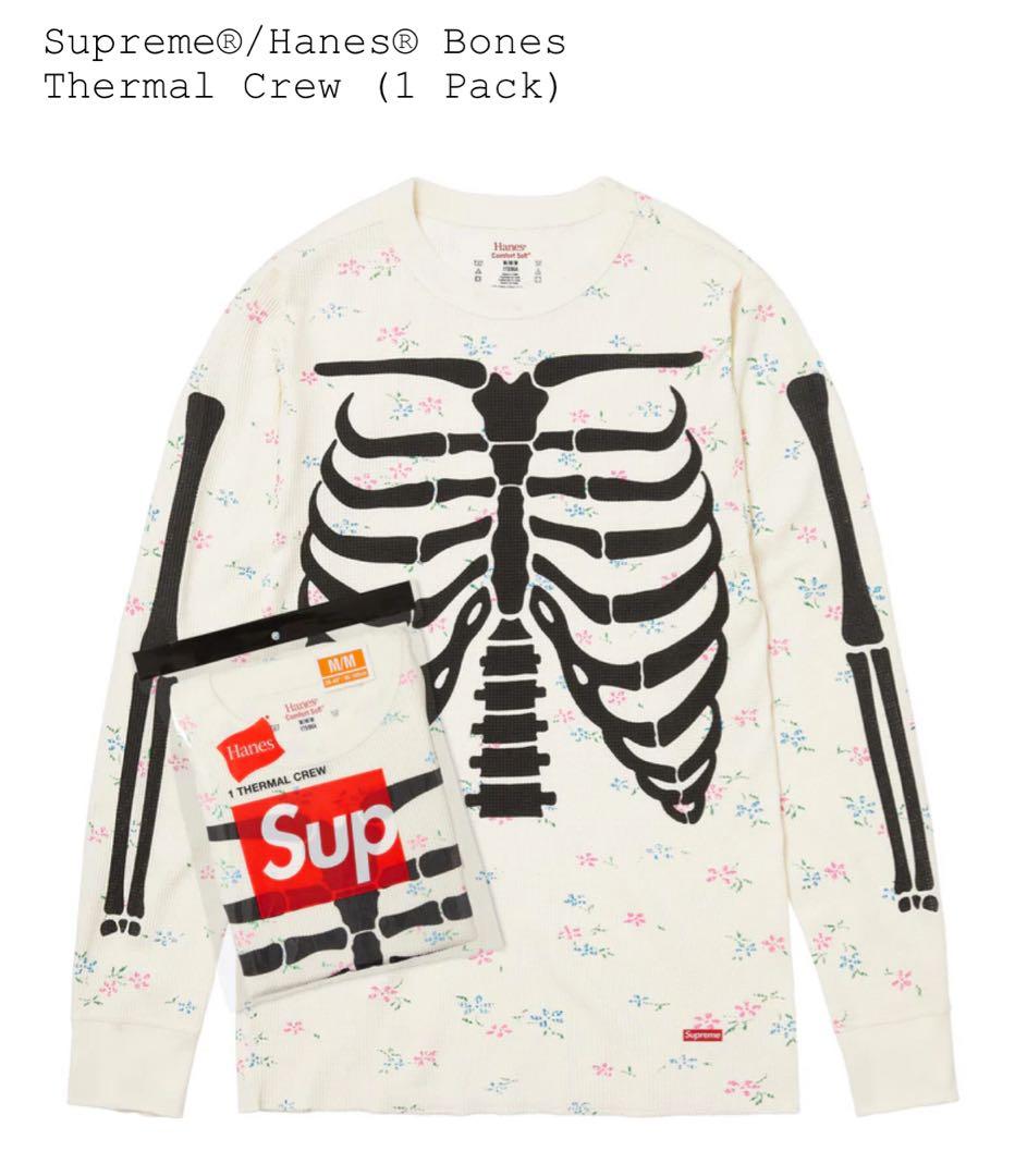 y*o様 Supreme®/Hanes® Bones Thermal Crew