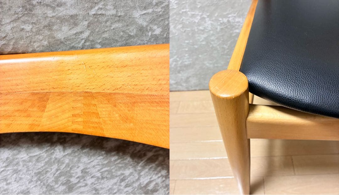 ハンス・J・ウェグナー PP58 アームチェアリプロダクト品 ナチュラル 2脚