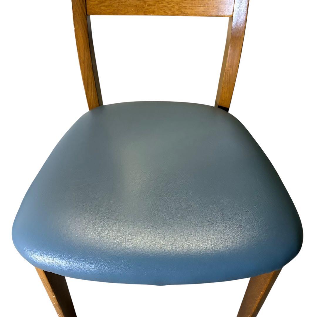 極美品 飛騨産業 ダイニングチェア キツツキマーク 2脚セット②