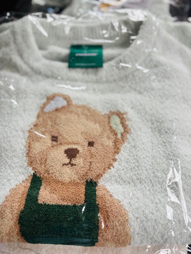 ジェラートピケスターバックス ルームウェア上下セット　ミントグリーン