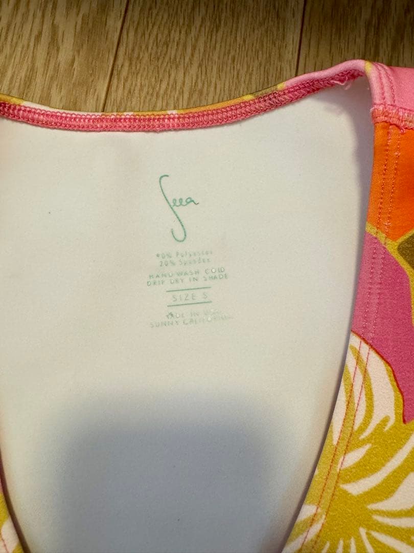 美品　seea サーフスーツ　ロンスプ　Sサイズ