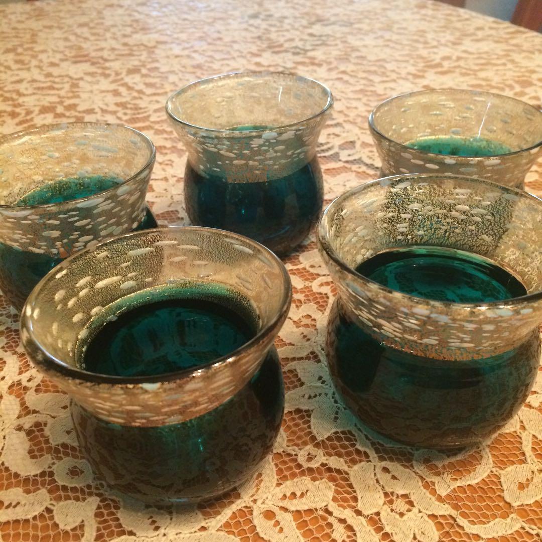 黒木国昭 作品 グラス 五客