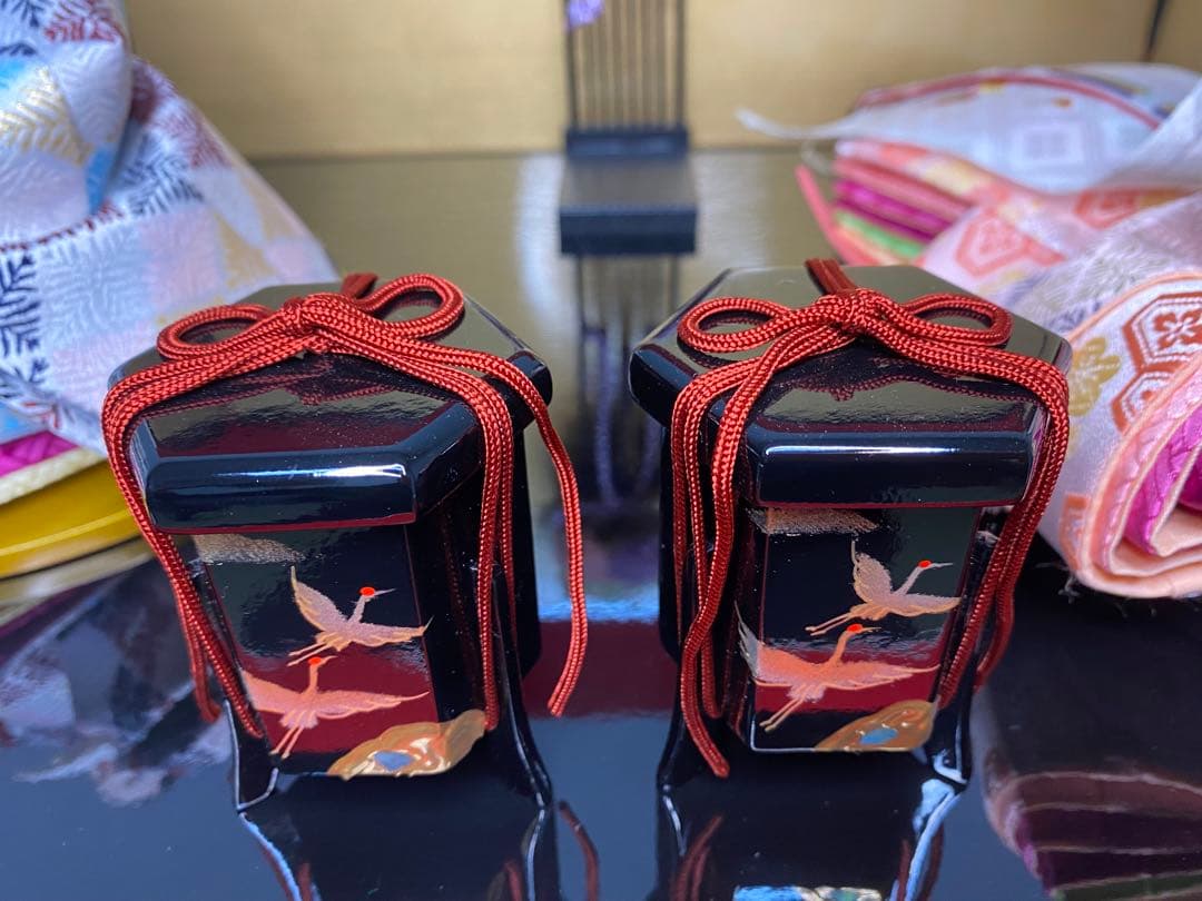 東京久月　雛人形　親王飾り収納セット・サイズ間口約６０×奥行約３４×高さ約５２㎝