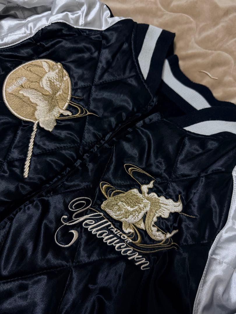 ２面用 Yellowcorn テーラー 別珍 日本限定スカジャン vintage