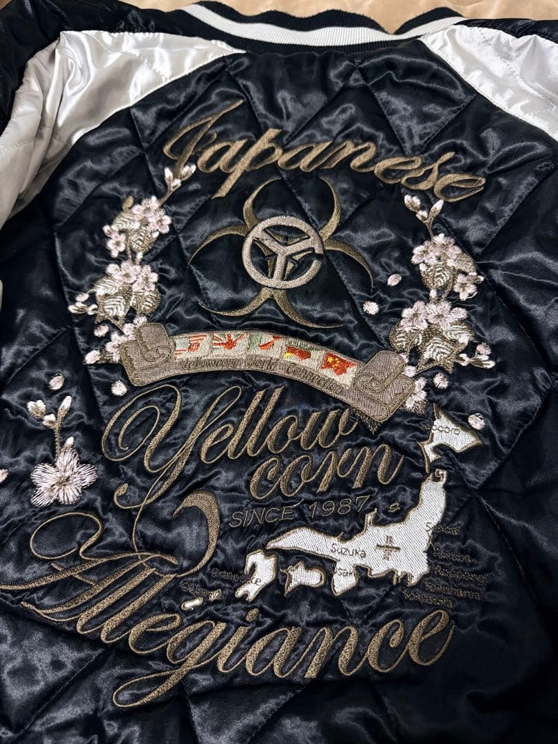 ２面用 Yellowcorn テーラー 別珍 日本限定スカジャン vintage