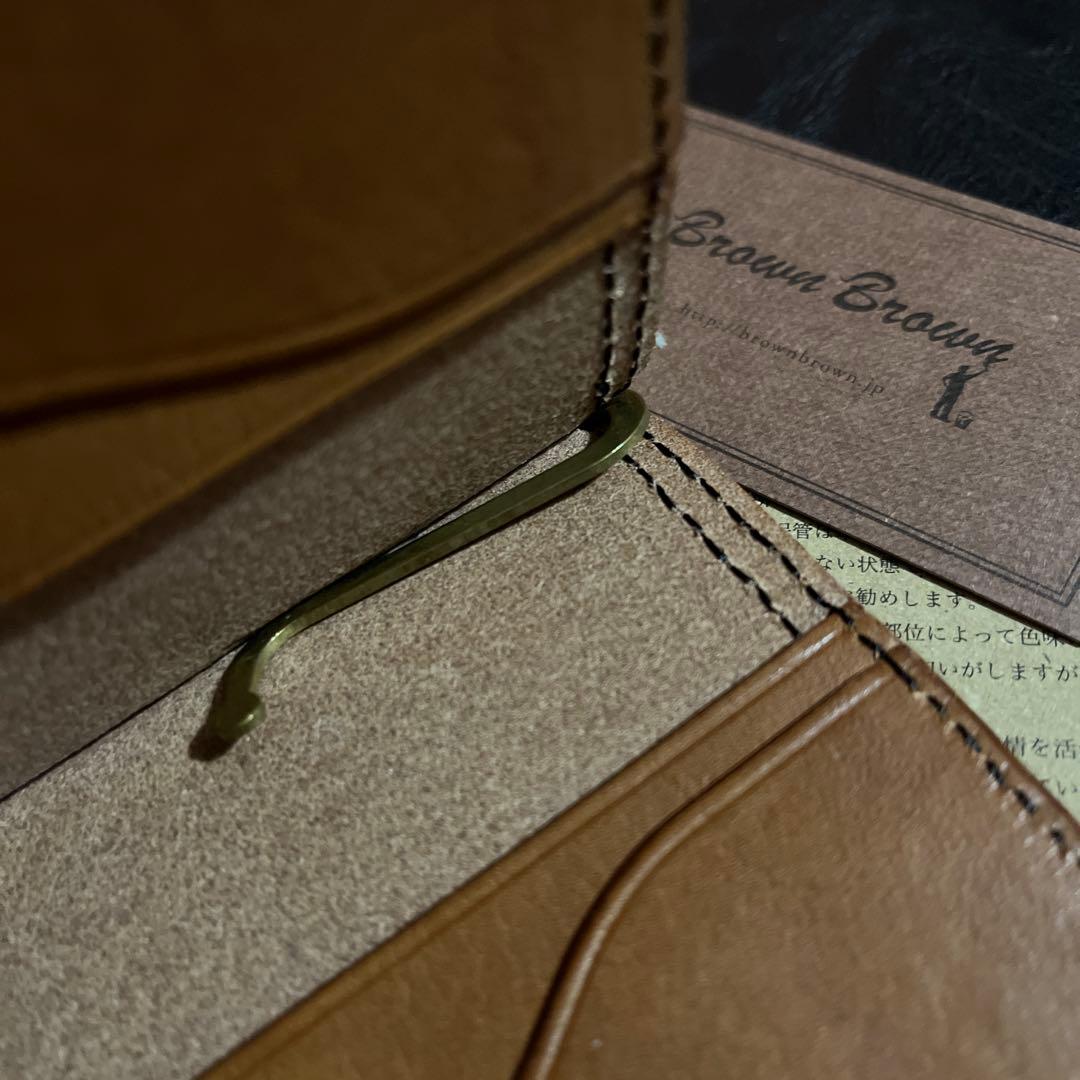 BrownBrown ブラウンブラウン　ヴィンテージデニム　マネークリップ