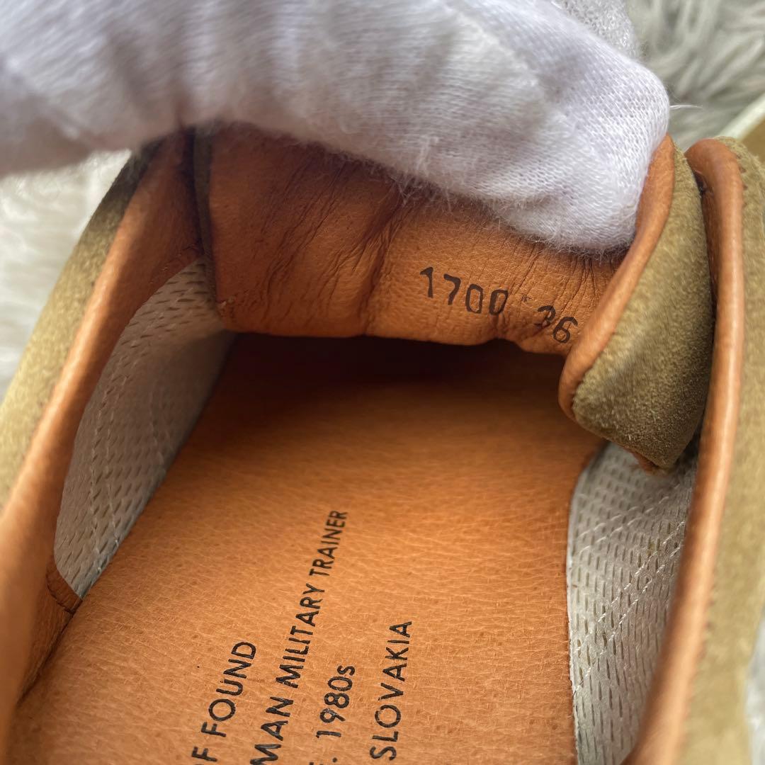 【室内試着のみ】リプロダクションオブファウンド ジャーマントレーナー 36