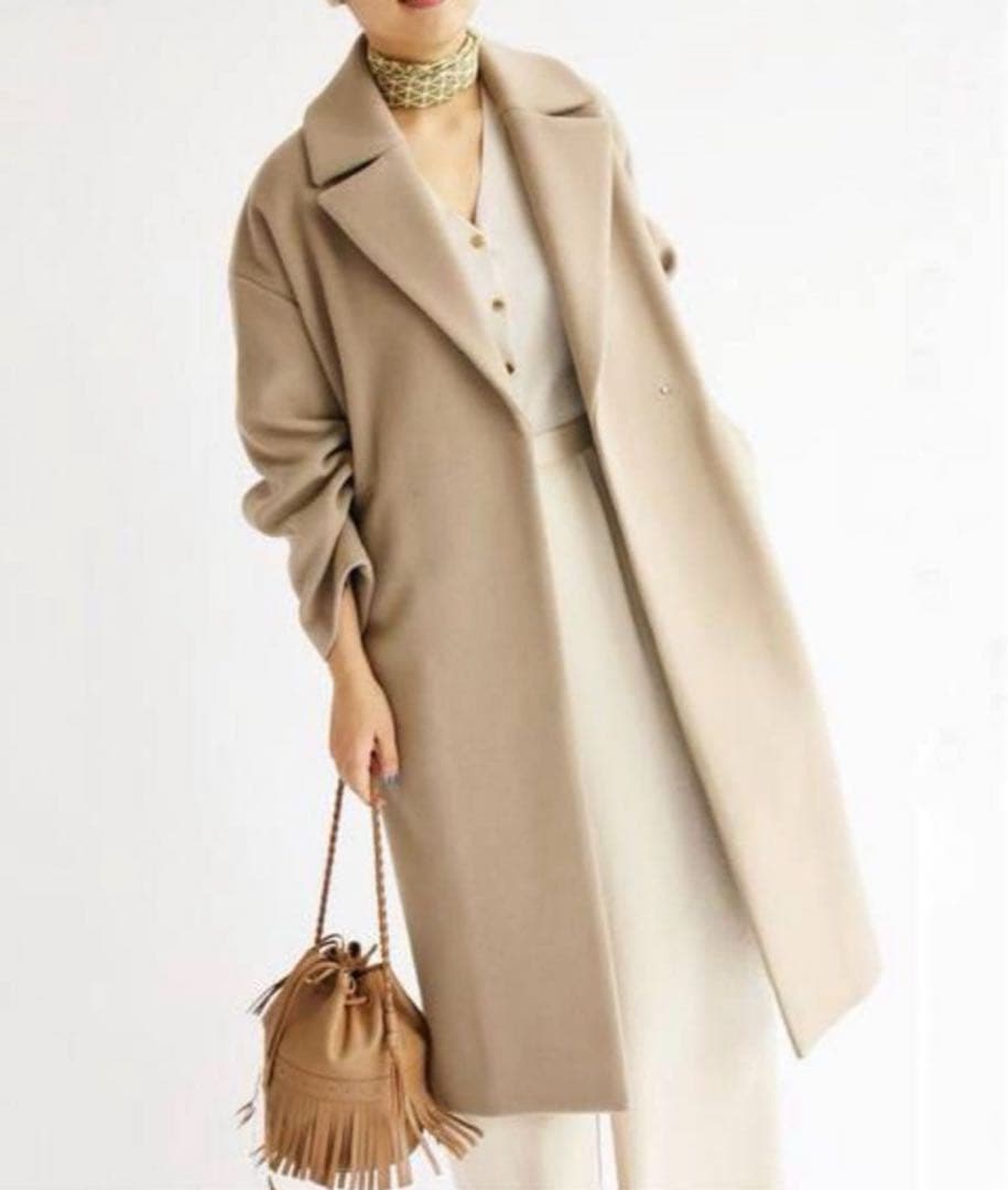 ☆美品☆イエナ 定価48,600円 MANTECO オーバーチェスターコート