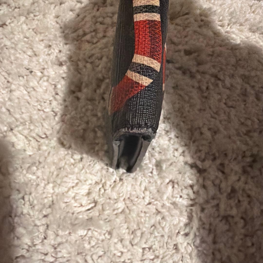 GUCCI グッチ 2つ折り財布 キングスネーク