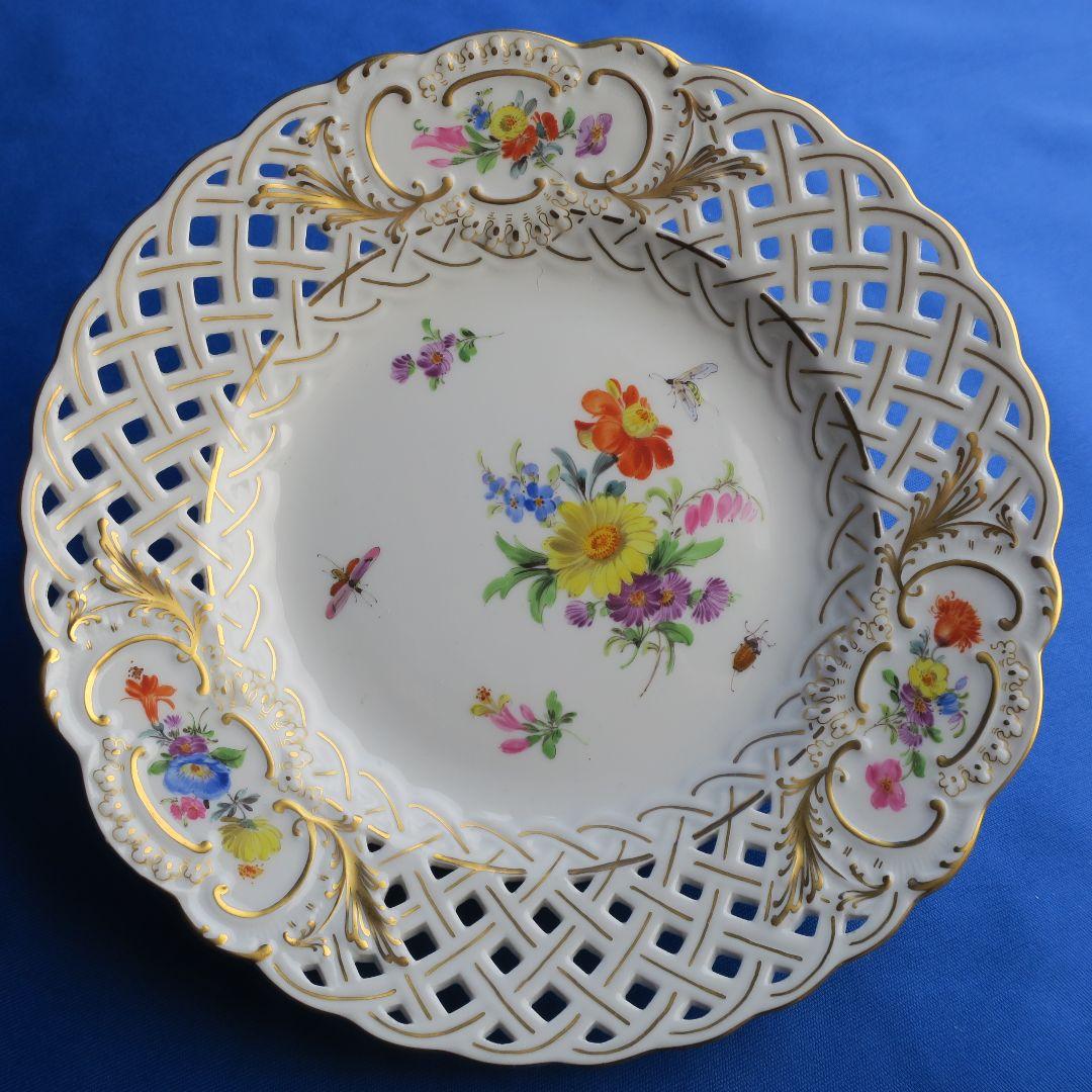 卓越したエレガンスが光るマイセンプレート（18cm）