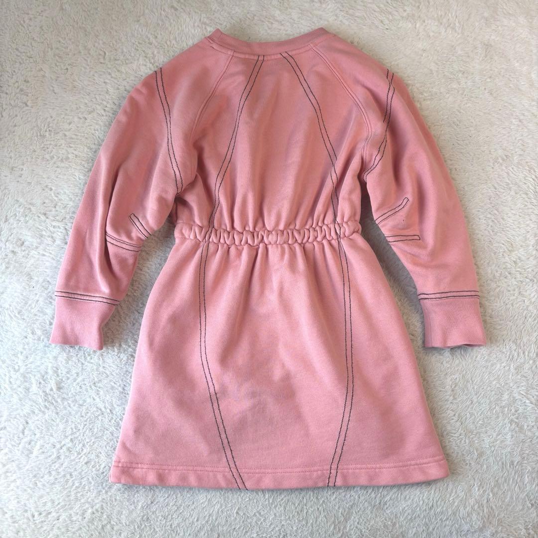 現行モデル BURBERRY ピンク ワンピース 6Y 116cm ロゴプリント