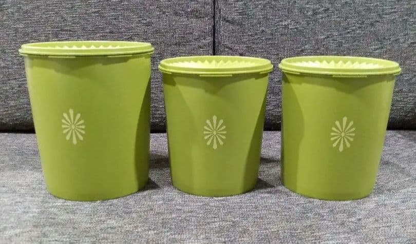 タッパーウェア　Tupperware　マキシデコレーター　保存容器　3個セット